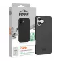 Beschermhoes met grip Eiger voor iPhone 17 – zwart, robuuste lichte schaal