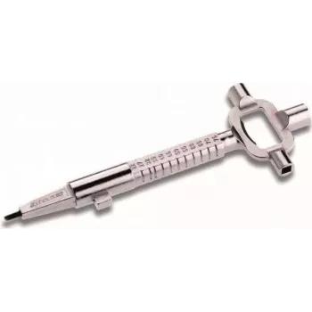 Borenset cimco 112890 — sleuteltype 4KT voor 6–8 mm en 6–10 mm, lengte 195 mm
