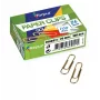 Clips Forpus, geel metaal, 26 mm rond (100) 1104-006