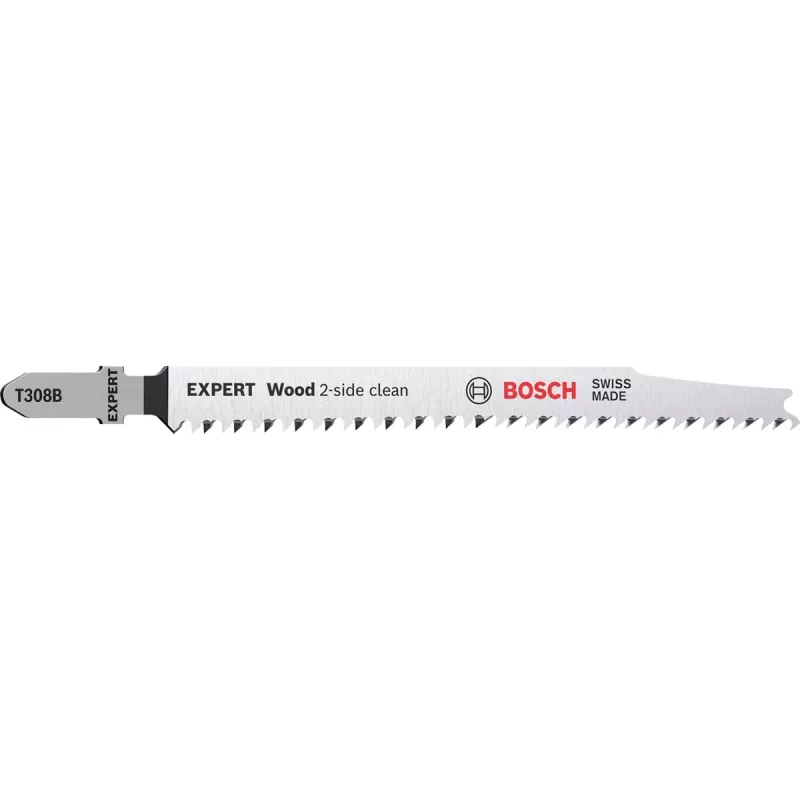 Bosch Expert T 308 B Wood 2-side clean decoupeerzaagbladen, 2 st. (2 608 901 711)