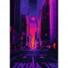 Puzzel Ravensburger New York in Neon, 1000 stukjes, puzzel voor volwassenen