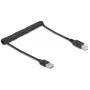 USB-kabel DeLOCK 90130 USB 2.0 0,8 m zwart