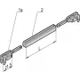 SCHROFF geleiderail type accessoires, PC, 280 mm (24568-381)