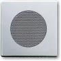 BUSCH JAEGER 8200-0-0080 - aluminium - zilver - conventioneel - Busch-Jaeger - luidsprekerelement 8223 U - 63 mm - 63 mm