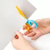 Schaar Staedtler Noris Junior rechte snit blauw geel 100 mm
