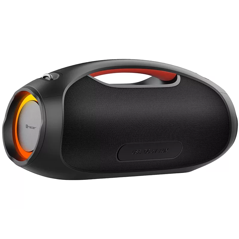 Stereo draagbare luidspreker TRACER TRAGLO47226 — draadloos Bluetooth 5.3, 60 W RMS, 12 u accu, zwart
