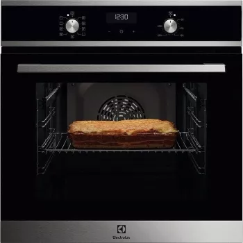 Inbouw elektrische oven Electrolux EOF5F50BX, 65 L, katalytische reiniging, 8 programma's, LED-display, roestvrijstalen grepen