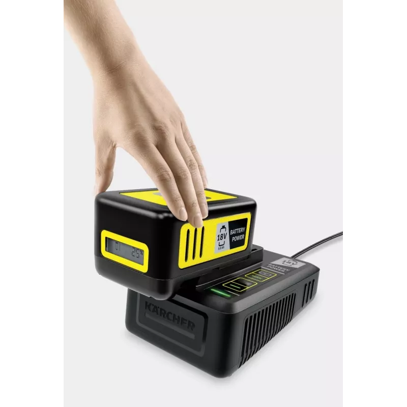 Accu- en laderset Kärcher 2.445-063.0, Universal 18V 5000mAh, geel/zwart