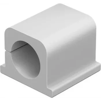 DURABLE CAVOLINE CLIP PRO 2 - kabelklemmen - grijs (verpakking van 4)