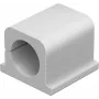 DURABLE CAVOLINE CLIP PRO 2 - kabelklemmen - grijs (verpakking van 4)
