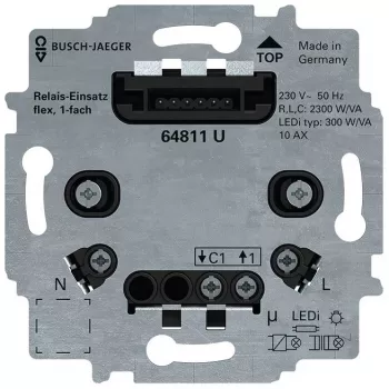 Busch-Jaeger relais-inzet flex 64811 U (2CKA006800A3041)