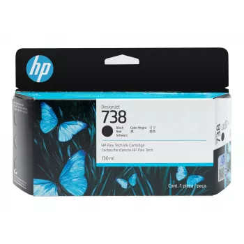 Inktcartridge HP 498N4A 738 zwart compatibel met HP-printers, zwarte vervangende inkt