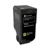 LEXMARK 74C2HYE toner Lexmark 74C2HYE geel 12 000 pagina's CS725de / CS725dte