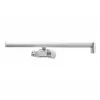 SMS projector korteafstandsmontagezuil 1200, 1200 mm, aluminium/wit