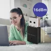 Compacte draadloze mini-USB-WLAN-adapter QOLTEC 57007 – single-band 2,4 GHz, tot 150 Mbit/s, interne antenne