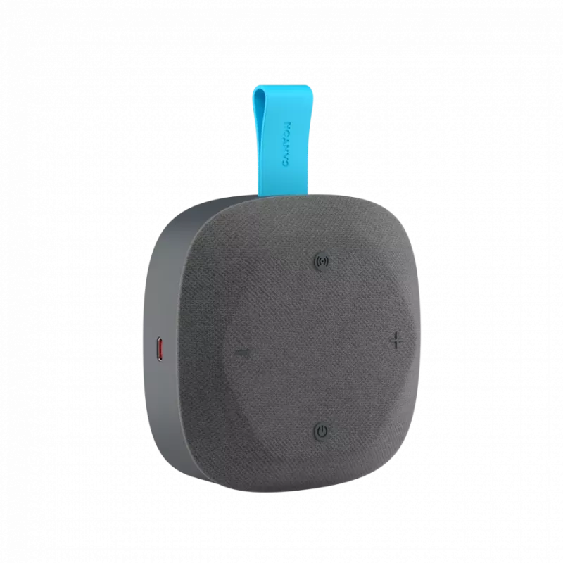 Canyon Hexagon 10 - Bluetooth 5.3 luidspreker - USB-C - kaartlezer - IPX5 - blauw-grijs