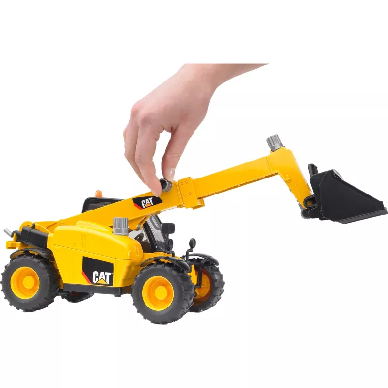 Bruder 02141 Caterpillar telescooplader kunststof boerderij bouwvoertuig speelgoed