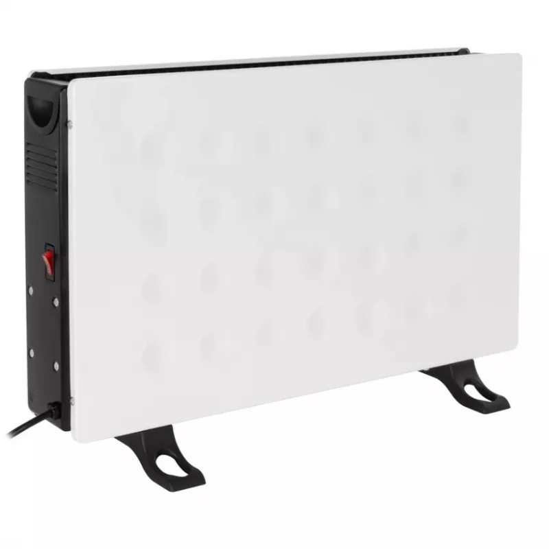 Convector-elektrische kachel NOVEEN CH8000 — 2000 W, 3 vermogensstanden, timer, afstandsbediening, wit