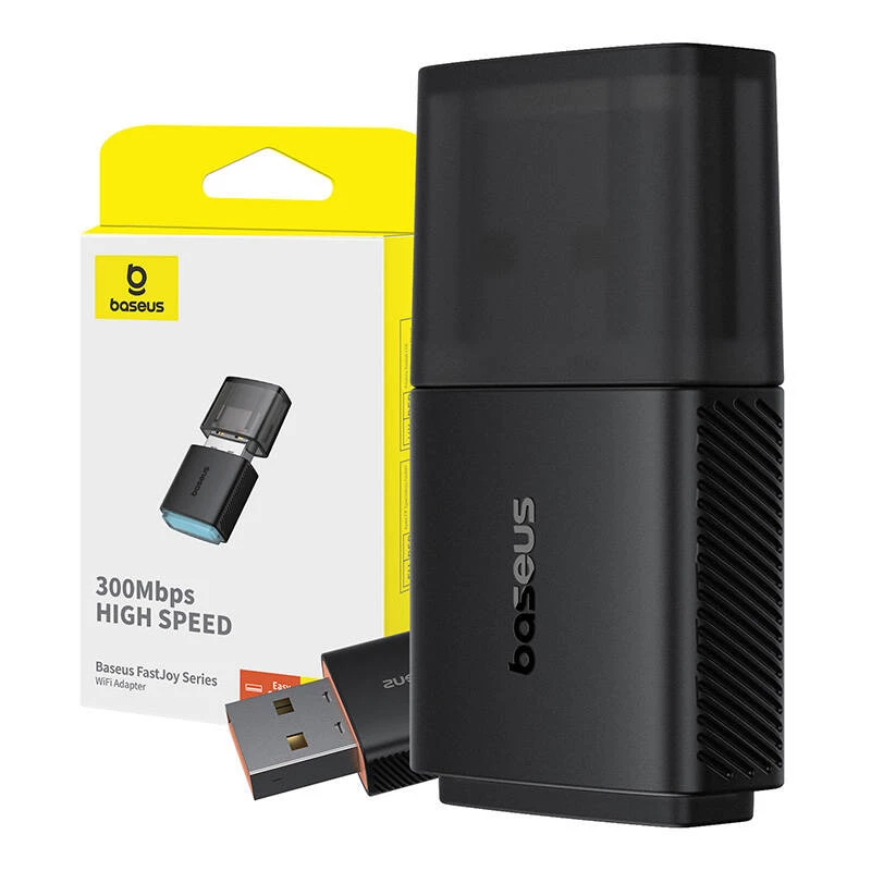 WiFi-adapter Baseus FastJoy 300Mbps (zwart)