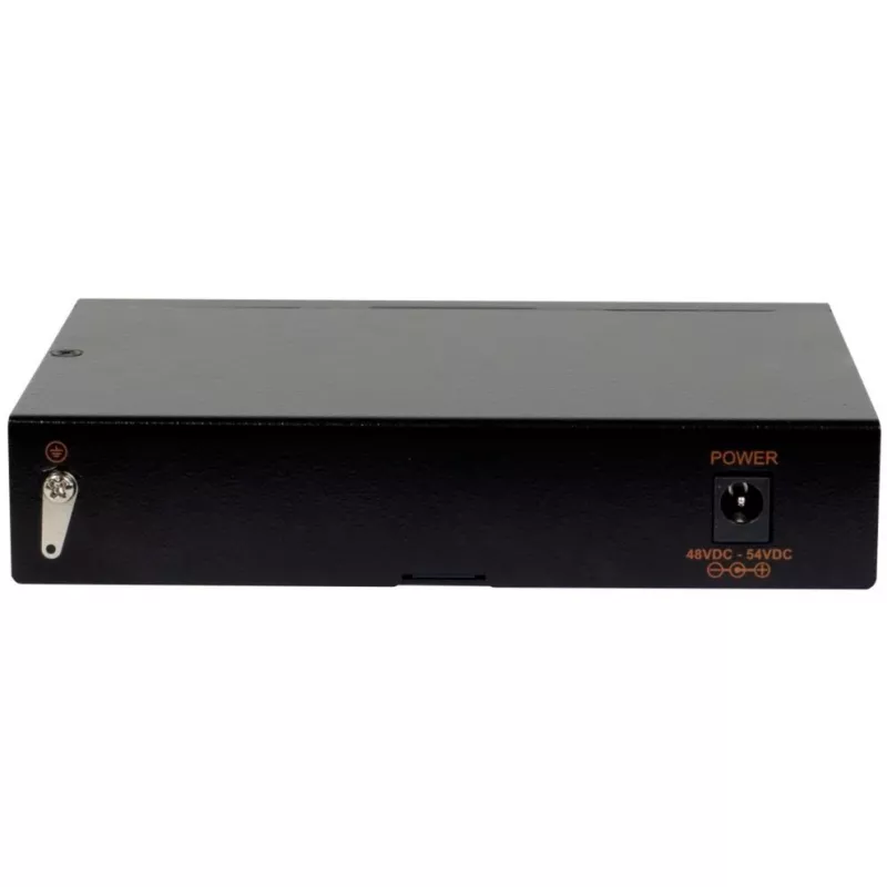 ALLNET ALL-MC116SPV-VDSL2 point-to-point VDSL2-vectoring-bridgemodem, 2x PoE IEEE 802.3at-poorten, unmanaged, zwart