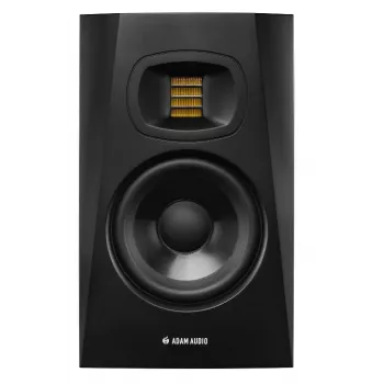 Studiomonitor-luidspreker ADAM AUDIO T5V, 5 inch woofer, 1,9 inch tweeter, 45–25.000 Hz, 106 dB, zwart