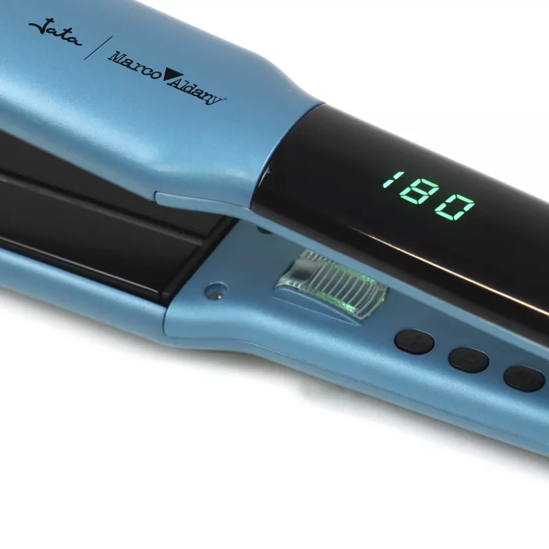 Stijltang JATA JBPP5570 60W keramische platen zwart blauw