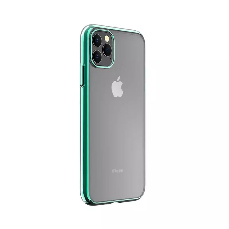 Beschermende hardcase Devia Glimmer Serie voor iPhone 11 Pro, groen, PC-achterkant