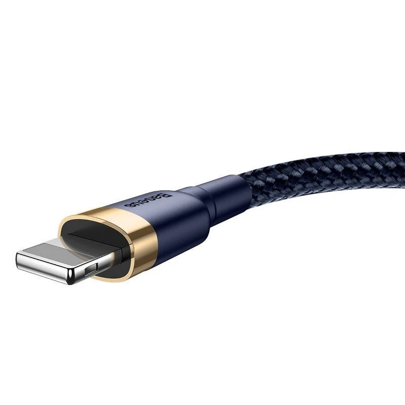 Lightning-kabel Baseus CALKLF-CV3 2 m blauw goud
