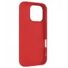 Rugdeksel FIXED voor Apple iPhone 16 Pro, gerubberd oppervlak, rood
