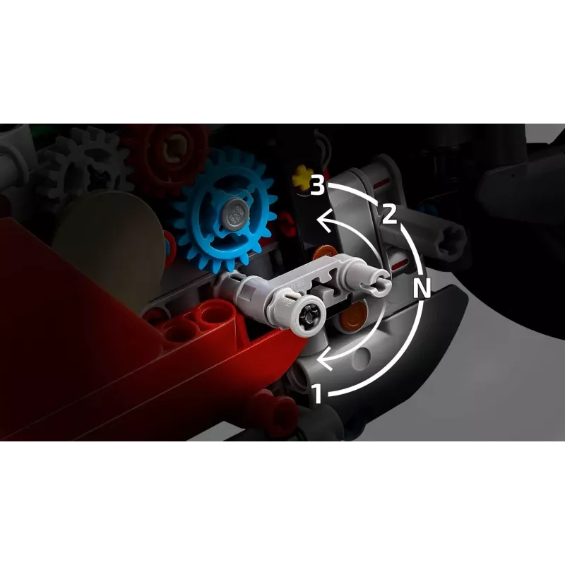 LEGO TECHNIC 42202 Ducati Panigale V4 S Motor