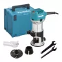 Makita RT0702CJ bovenfrees/kantenfrees zwart, blauw, roestvrijstaal 34000 t/min 710 W