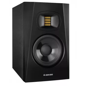 Studiomonitor-luidspreker ADAM AUDIO T5V, 5 inch woofer, 1,9 inch tweeter, 45–25.000 Hz, 106 dB, zwart