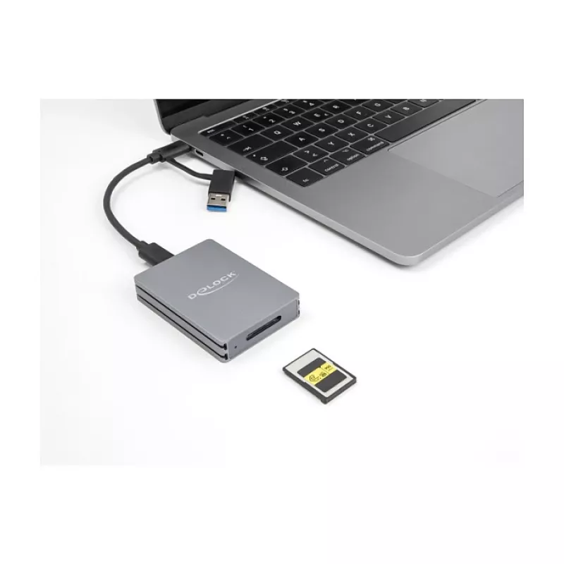 Delock 91012 USB Type-C-kaartlezer voor CFexpress type A