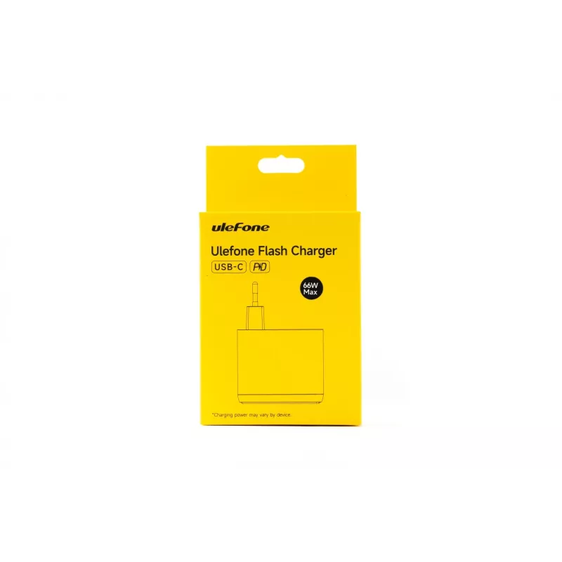 UleFone 66W oplader — snelle USB-voeding voor draagbare apparaten, model UF-CHAR-66WR
