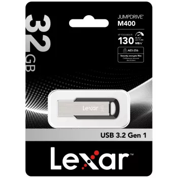Lexar JumpDrive M400 USB-flashstation 32 GB USB Type-A 3.2 Gen 1 (3.1 G)