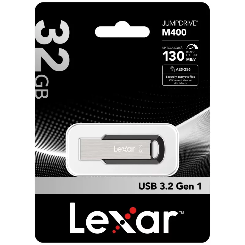 Lexar JumpDrive M400 USB-flashstation 32 GB USB Type-A 3.2 Gen 1 (3.1 G)