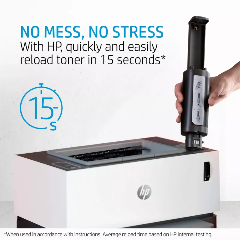 HP originele 103AD Neverstop zwart toner navulset , set van twee tonercartridges