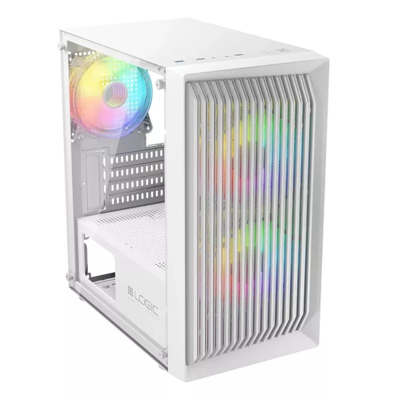 LOGIC ATOS ARGB Mini USB 3.0 behuizing wit