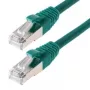 Netwerkkabel Helos CAT6 S/FTP (PIMF) 15m groen