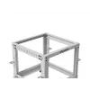 Rack 19 9U 600x600-1100 verstelbaar grijs