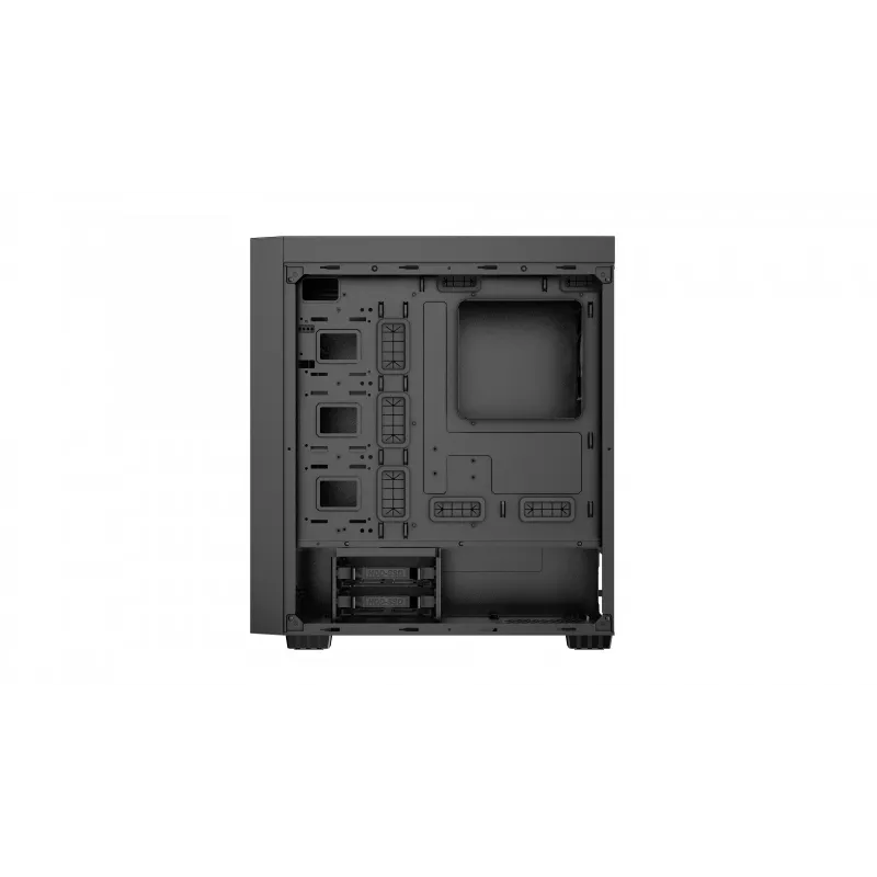 Gembird Fornax K500 ATX computerbehuizing, midi-tower, zwart