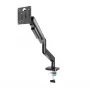 Gembird MA-DA1-04 volledig beweegbare bureau-monitorarm, 17”-32”, zwart