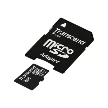Transcend Premium - flashgeheugenkaart (microSDHC/SD-adapter inbegrepen)