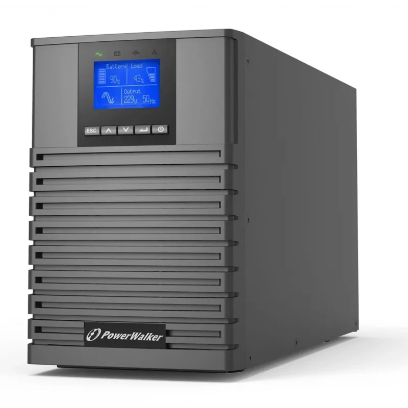PowerWalker VFI 1000 ICT IoT dubbelconversie (online) 1 kVA 1000 W 4 stopcontacten