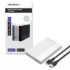Behuizing voor 2,5-inch SATA-SSD/HDD QOLTEC 52278 USB 3.0, ondersteunt tot 2 TB