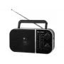 Draagbare analoge radio BLOW RA6 AM/FM – batterijgevoede AM- en FM-ontvangst, hoofdtelefoonaansluiting