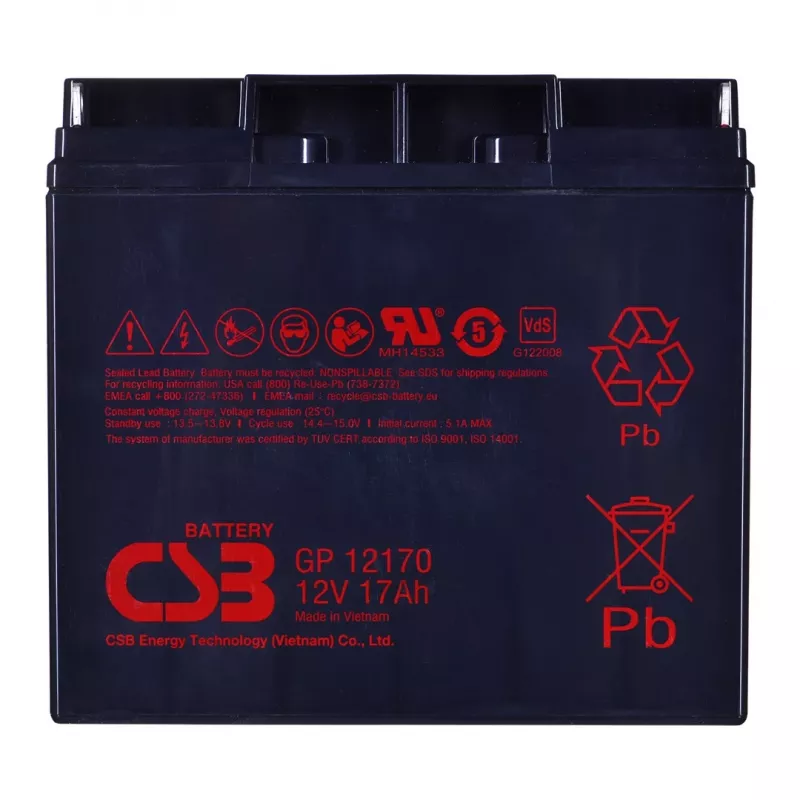 Batterij CSB GP12170B1 17Ah/12V