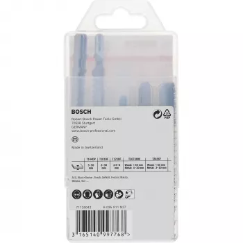 Bosch 2 607 011 438 decoupeerzaag-/figuurzaag-/sabelzaagblad decoupeerzaagblad carbide 15 stuks