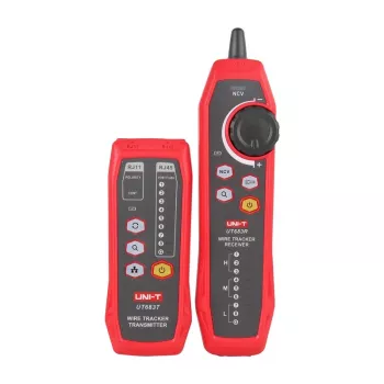 Kabelzoeker UNI-T UT683KIT — digitale kabel- en leidingtester met LCD-display en akoestisch signaal