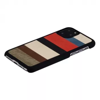 Smartphonehoesje man and wood voor iPhone 11 Pro — corallina zwart